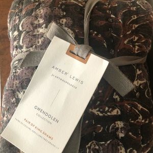 Set of two shams from Anthropologie